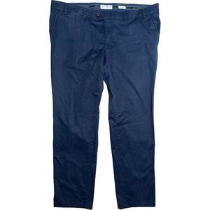 Eurex by Brax Men's Comfort Fit Flat Front Pants - Size 44x32 Blue